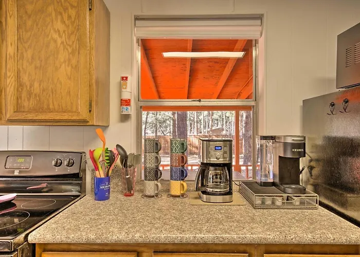 Ferienhaus Hot Tub Hideaway In Pinetop: Bring Your Pet! *